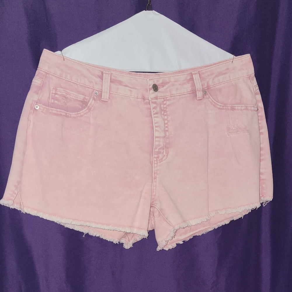 Time & Tru Jean shorts